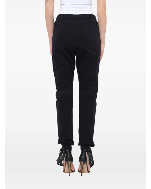 Balmain Blue Biker Track Pants