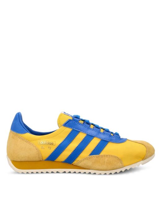 Baskets En Daim À Rayures Sl 72 Adidas en coloris Blue