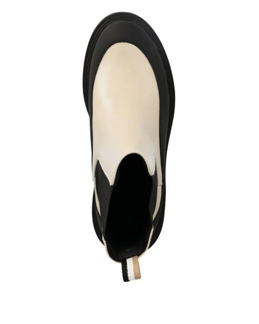 Boss Black 70Mm Elastic-Panels Platform Chelsea Boots