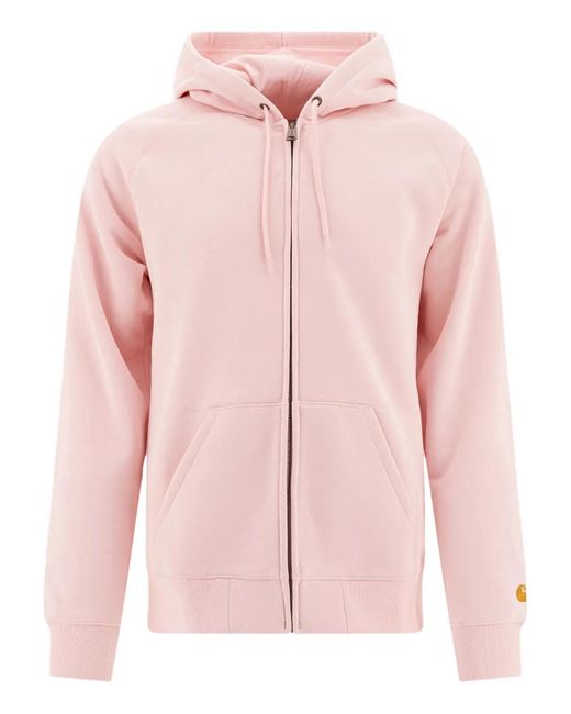 Carhartt Kapuzenjacke mit Reißverschluss in Pink für Herren