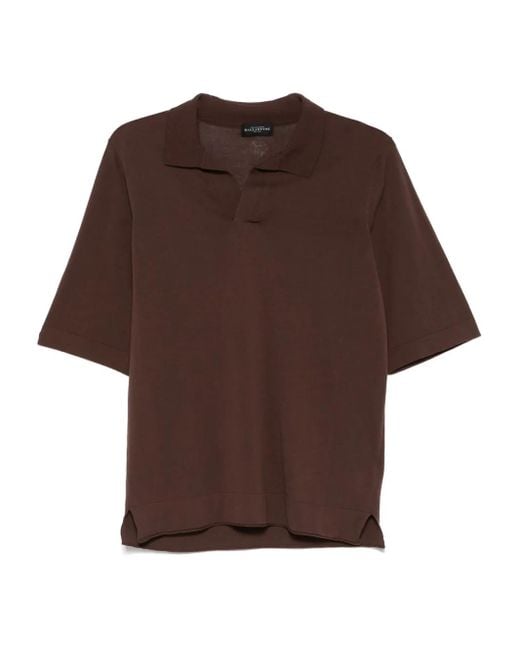 Ballantyne Klassisches Poloshirt in Brown für Herren