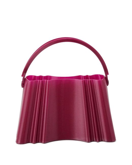 Touchless Purple Micro Silk Clutch Bag