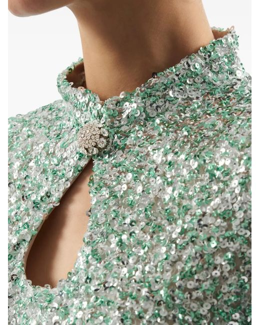 Taller Marmo Green Delphi Dress