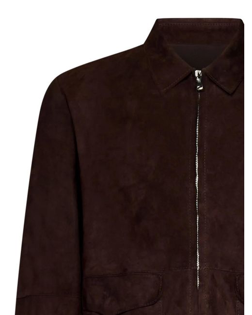 Franzese Collection Brown Brad Pitt Jacket for men