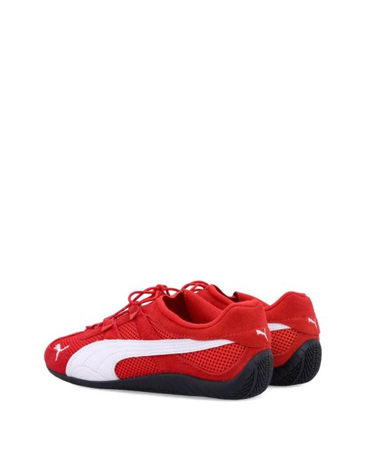 PUMA Red Speedcat Go Mesh Sneakers
