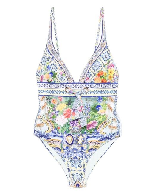 Camilla White Wall To Wall Wonders Swimsuit