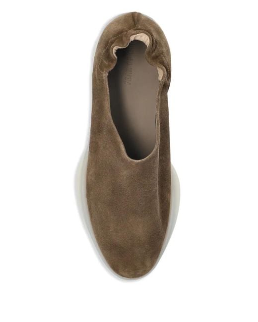 Fear Of God Brown Suede Mule Shoes for men