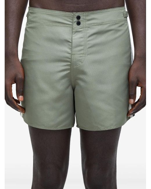 Osklen Green High-Waisted Swim Shorts for men