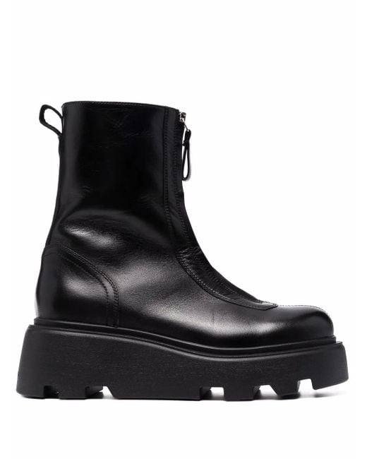 Premiata Black Ankle Boots