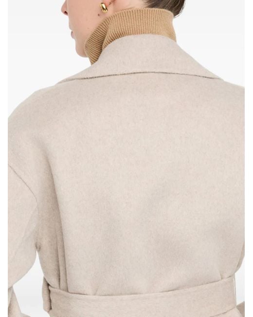 Liu Jo Natural Mantel mit Gürtel