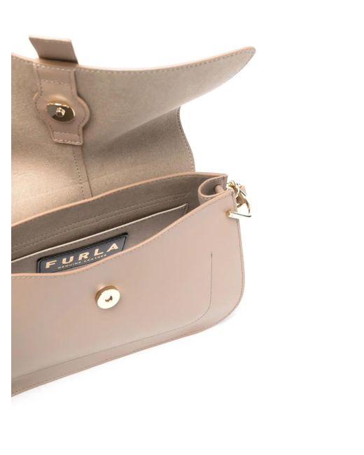 Furla Natural Mittelgroße Flow Umhängetasche