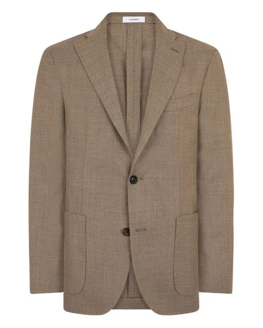 Boglioli Brown K-Jacket Blazer for men