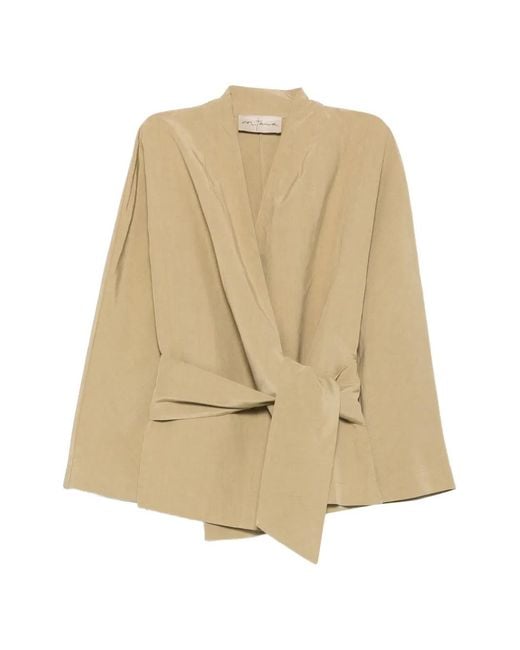 Cortana Natural Simona Wrap Jacket