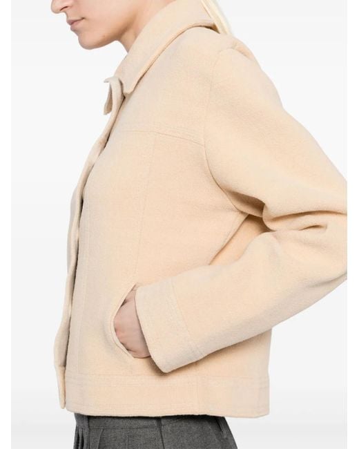 Barrie Natural Suede-Effect Jacket