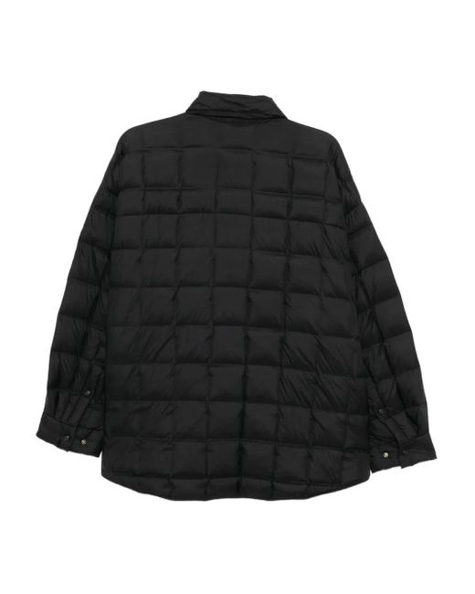 JNBY Black Oversized A-Line Down Jacket