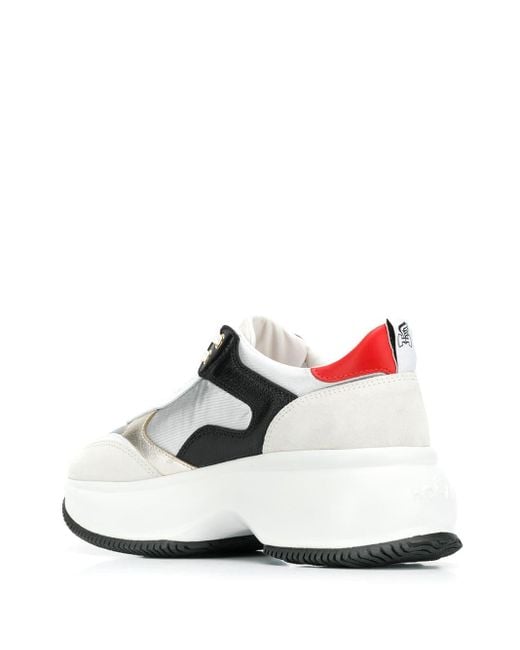 Hogan Leather Maxi I Active Sneakers in White - Lyst
