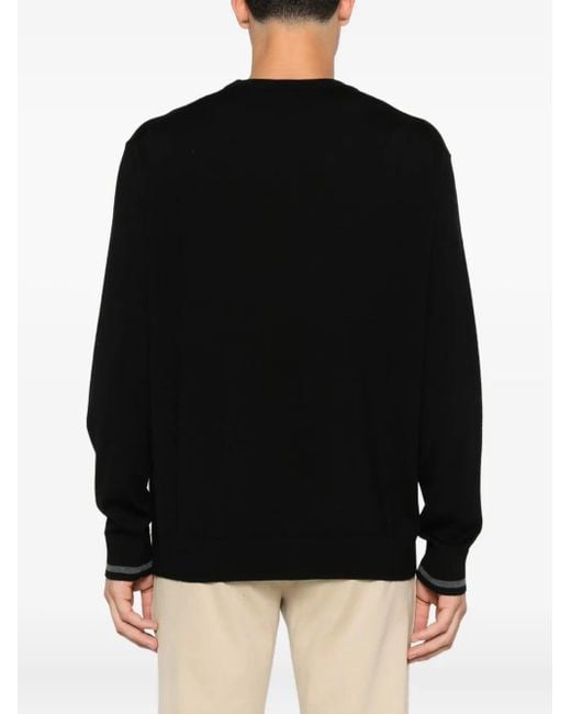 メンズ Iceberg ロゴ セーター Black
