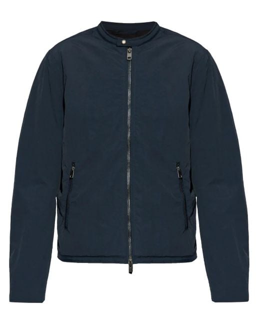 DIESEL Blue J-Carver-Padd Bomber Jacket for men
