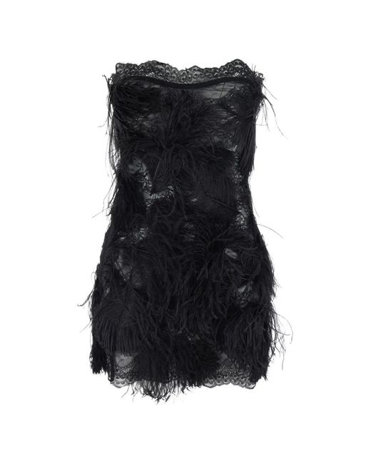 The Attico Black Mini Dress