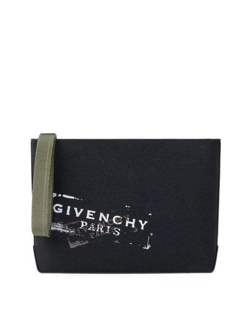 Givenchy Black Tote Pouch for men