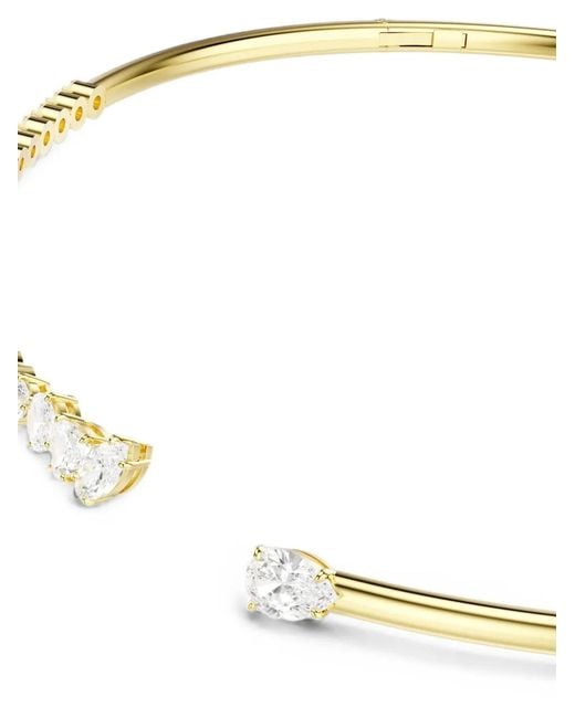 Swarovski White Crystal-Embellished Necklace