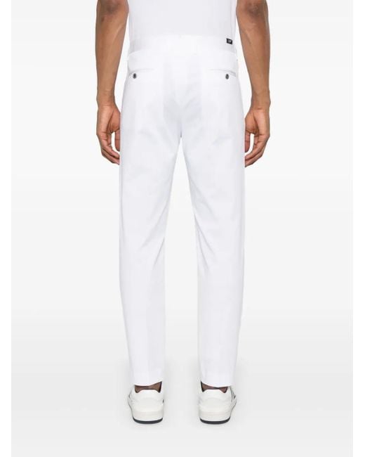 Pence White Settimo Chinos for men