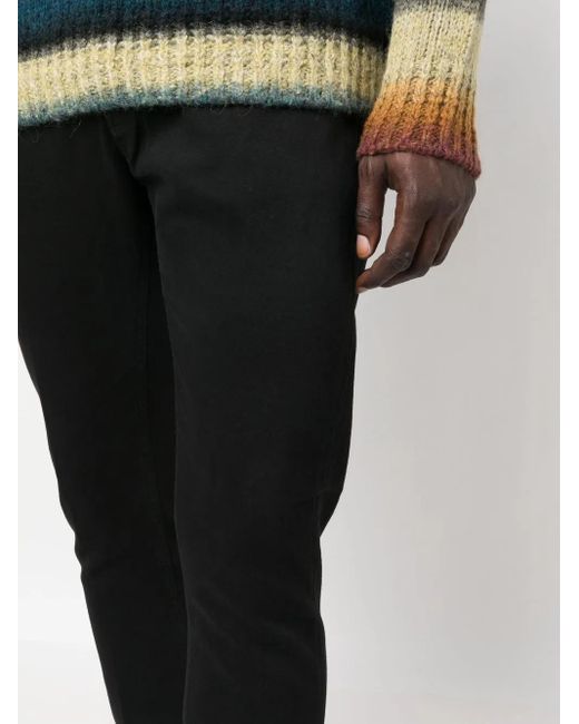 Dondup Black George Slim-Fit Jeans for men