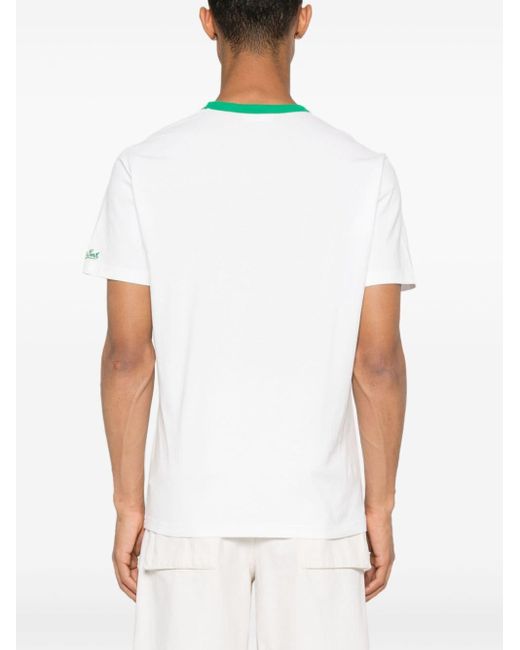 Mc2 Saint Barth Katoenen T-shirt Met Grafische Print in het White voor heren