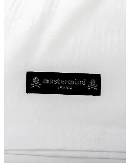Mastermind Japan White X Dickies Skull Logo T-Shirt for men