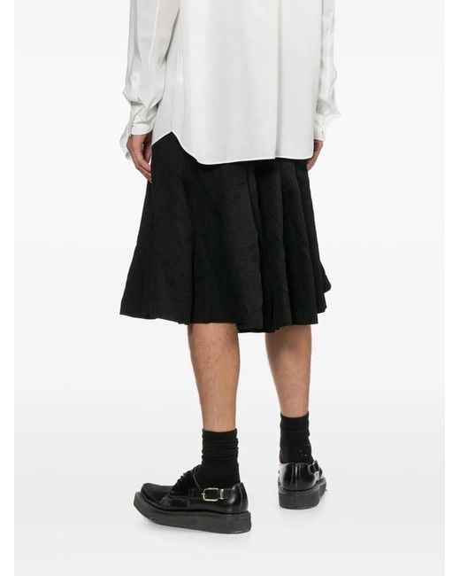 Comme des Garçons Black Short À Design Plissé for men