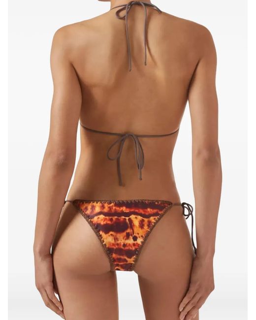 Leslie Amon White Lucy Bikini Briefs