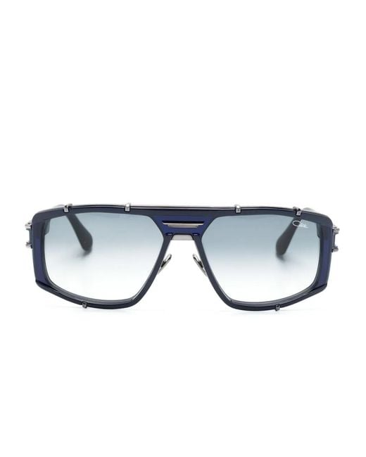 Cazal Blue 8046 Pilot-Frame Sunglasses for men
