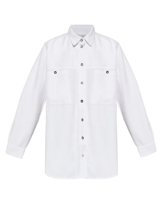IRO White Hikari Hemd