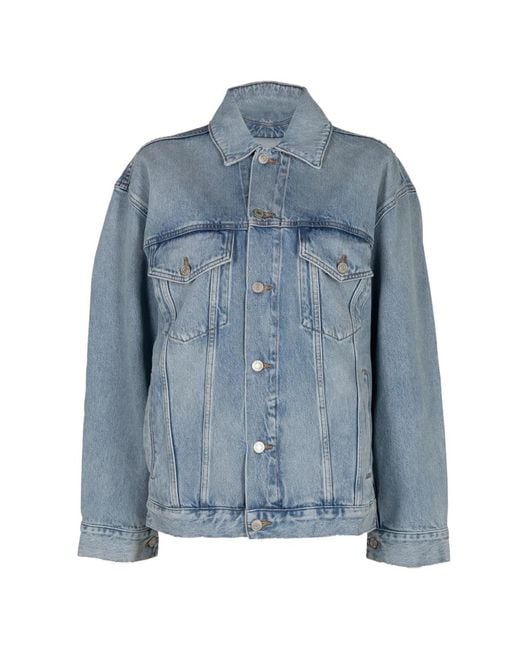 Agolde Blue Evin Denim Jacket