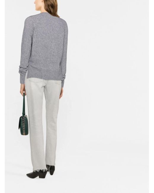 Lorena Antoniazzi Vネック セーター Gray