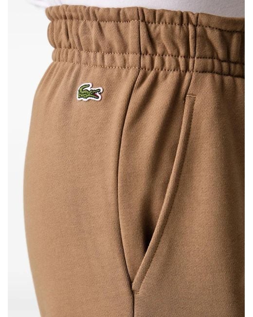 Lacoste Natural Logo-Patch Track Pants
