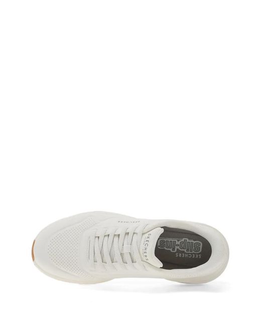 Skechers White Uno Glide-Step for men