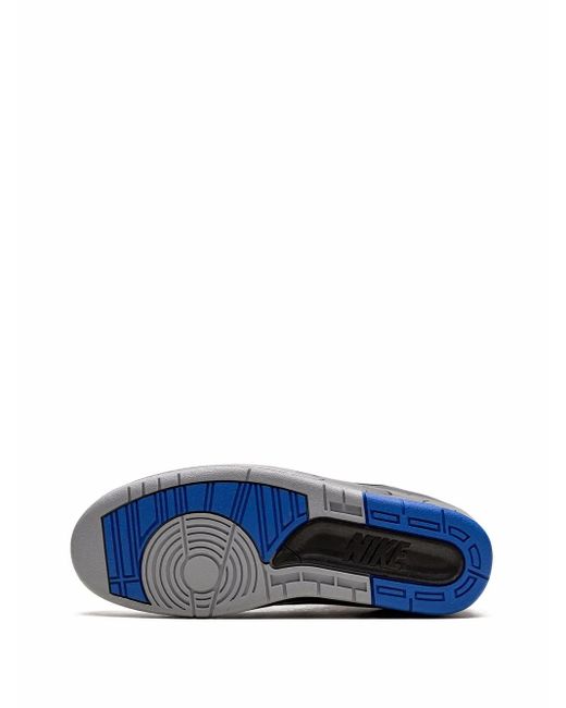 Nike Blue X Off- Air 2 Retro Low Og Sp Sneakers