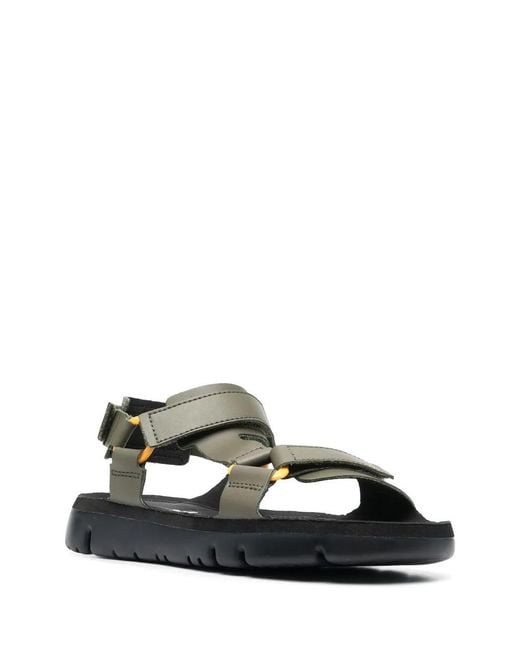 Camper Green Oruga Touch-Strap Sandals for men
