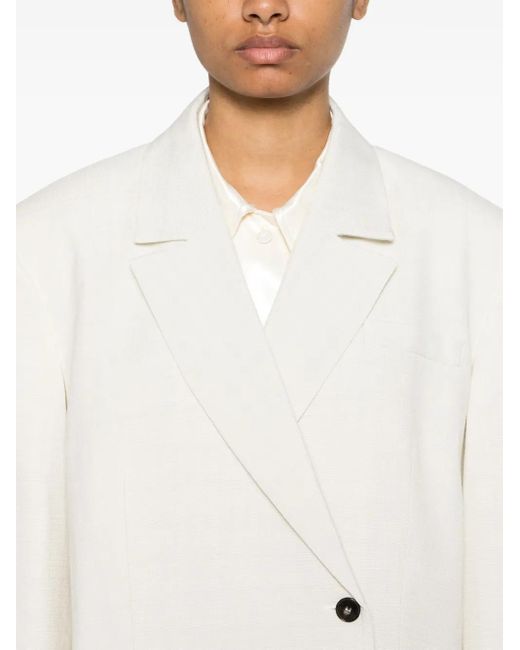 Herskind White Verner Single-Breasted Blazer