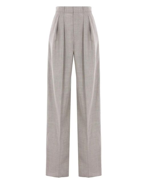 Saint Laurent ワイドパンツ Gray