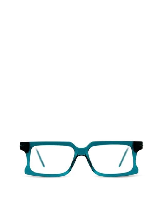Kuboraum Blue Square Glasses for men