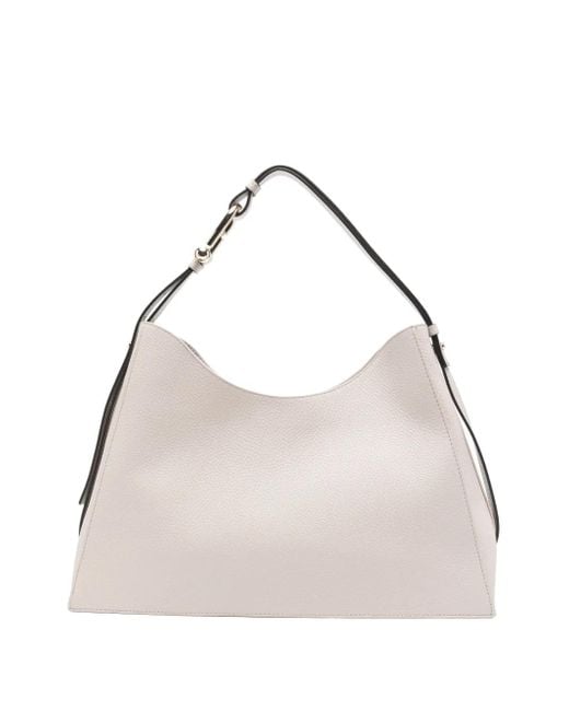 Furla Natural Curved-Top Shoulder Bag