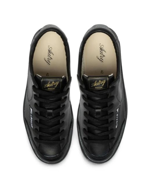 Autry Black Windscape Super Vintage Sneakers