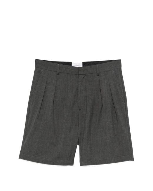 Low Brand Gray Short À Passants De Ceinture for men