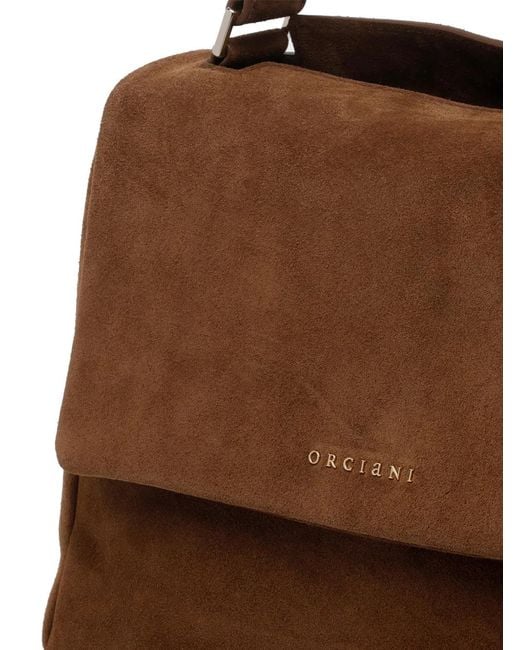 Orciani Brown Petit Sac Cabas Sveva