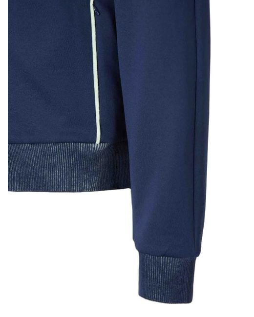 Casablanca Reißverschluss-Sweatshirt Mit Stehkragen in Blue für Herren