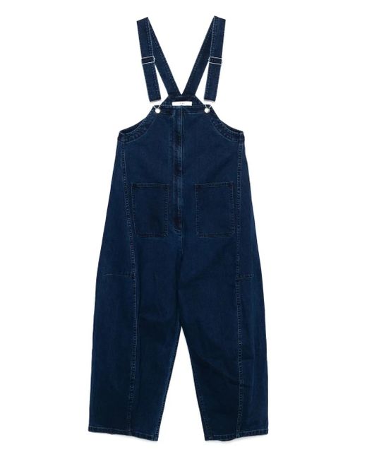 Tibi デニム オーバーオール Blue