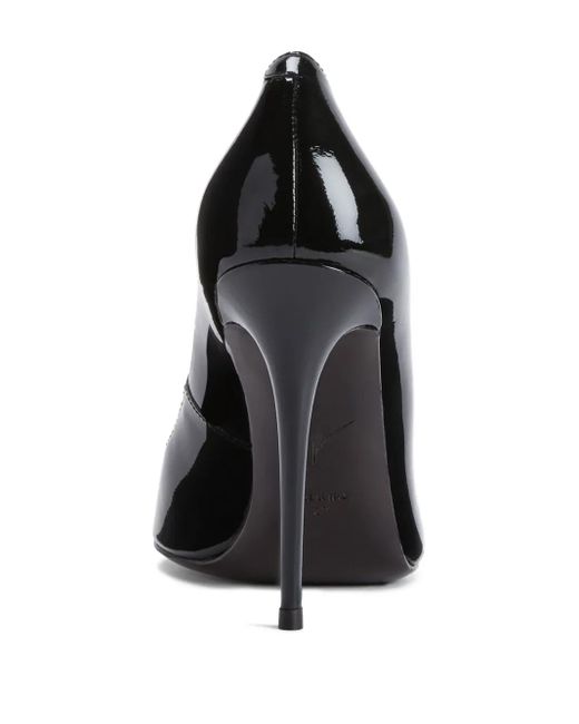 Giuseppe Zanotti Black 105Mm Intriigo Rhinestone Sandals