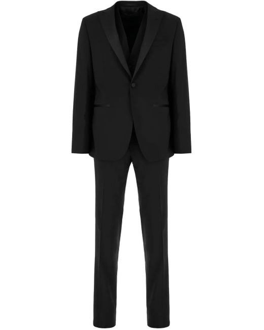 メンズ Corneliani シングルスーツ Black